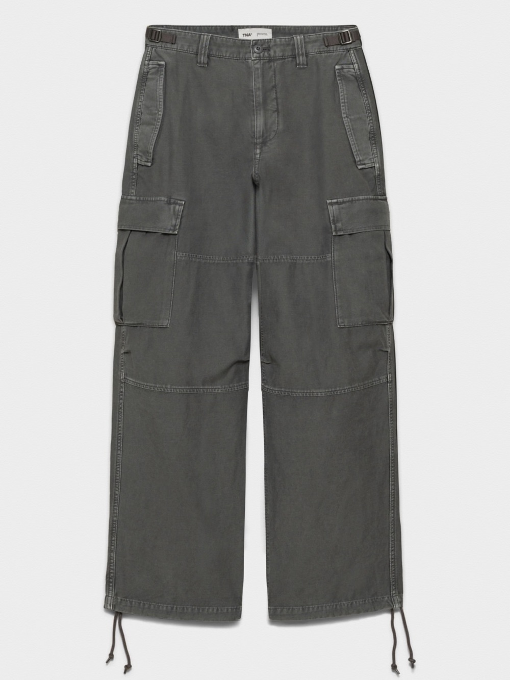 Aritzia TNA - Supply Cargo Pant in Lived-in Coal Grey - 0 - Picture 2 of 15